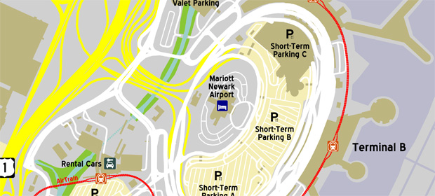 Newark Airport Terminals